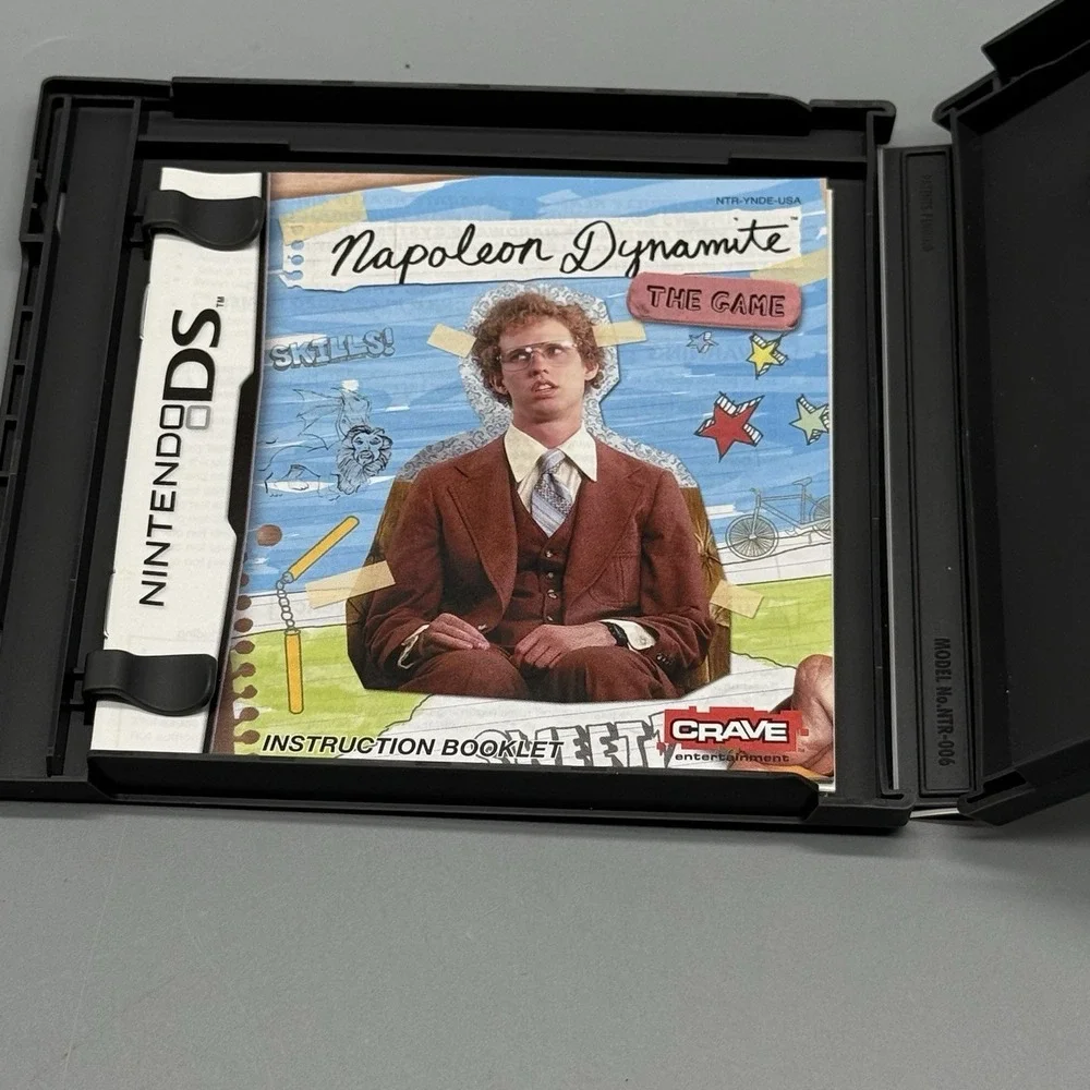Napoleon Dynamite The Game Nintendo DS Complete In Box With Manual & Case